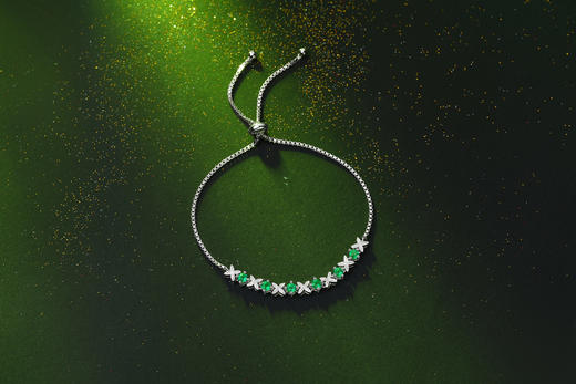 玖钻 培育宝石系列首饰戒指耳钉手链项链 商品图9