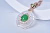 【莲开心喜】翡翠水晶挂坠   GZ12210072 商品缩略图5