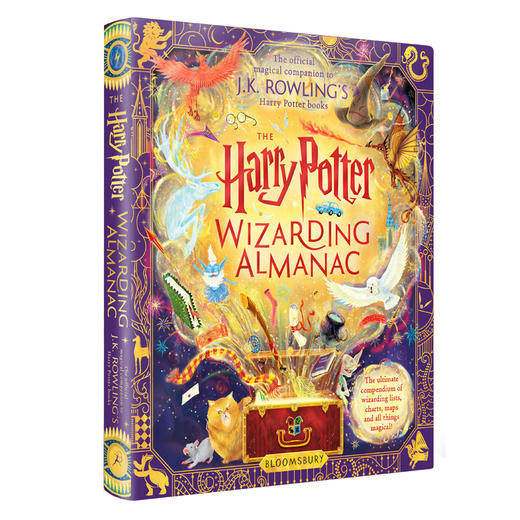 哈利波特魔法图鉴 官方魔法字典丛书 百科大全 英文原版 The Harry Potter Wizarding Almanac JK罗琳 商品图1