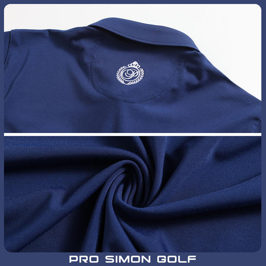 BMS-307A（PROSIMON高尔夫春夏女款弹力运动翻领POLO衫） 商品图4