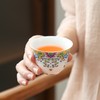 成艺珐琅彩功夫茶具琴瑟和鸣侧把壶茶具组 商品缩略图2