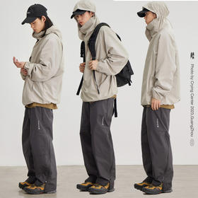 CryingCenter户外硬壳 防水防风无性别冲锋裤长裤徒步 哭喊中心