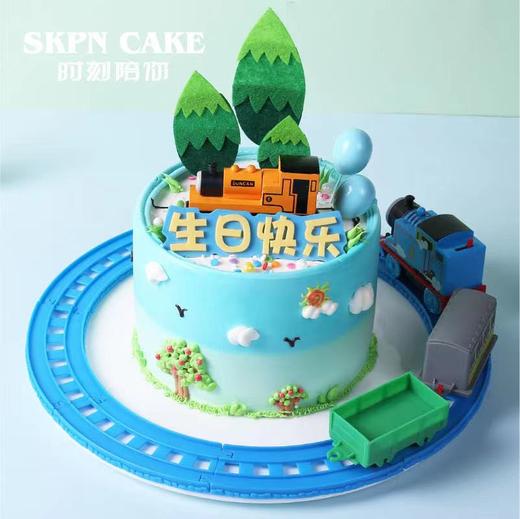 森林托马斯儿童生日蛋糕 | 时刻陪你 商品图1