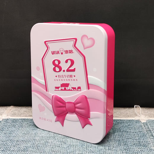 悠哈特浓牛奶铁罐45g 商品图0