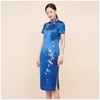 3楼 陶玉梅淬蓝樱花旗袍 商品缩略图1