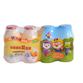 啵乐乐乳酸菌饮料芒果味100mlx4