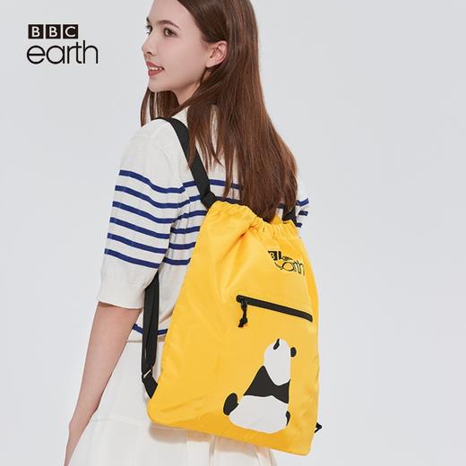 BBC EARTH熊猫北极熊 男女通用卡通萌趣出行多功能束口运动背包 商品图0
