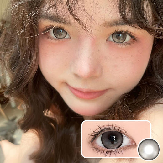 PAPADOX / 炼乳咖啡 / 美瞳日抛 / 10片入 / 无售后 / 14.5mm / 双倍明显扩瞳细边狗狗眼提亮微高光款 商品图1