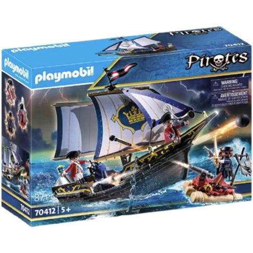 摩比积木70412英国军人帆船 商品图1