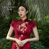 3楼 陶玉梅醋酸缎绣(繁花似锦)旗袍 商品缩略图2