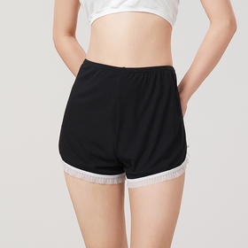 都市丽人基础系列人棉罗纹薄安全裤保暖裤LL31A1