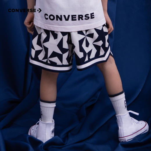 CONERSE 夏 大童小童 梭织短裤 CNVN-WE-D763 商品图0