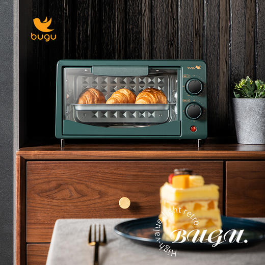【分仓直发包邮】布谷电烤箱10L BG-KX1 商品图0