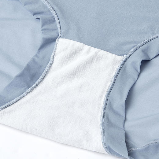 都市丽人基础系列锦泳平角裤女士内裤中腰平角裤LK35A2 商品图7