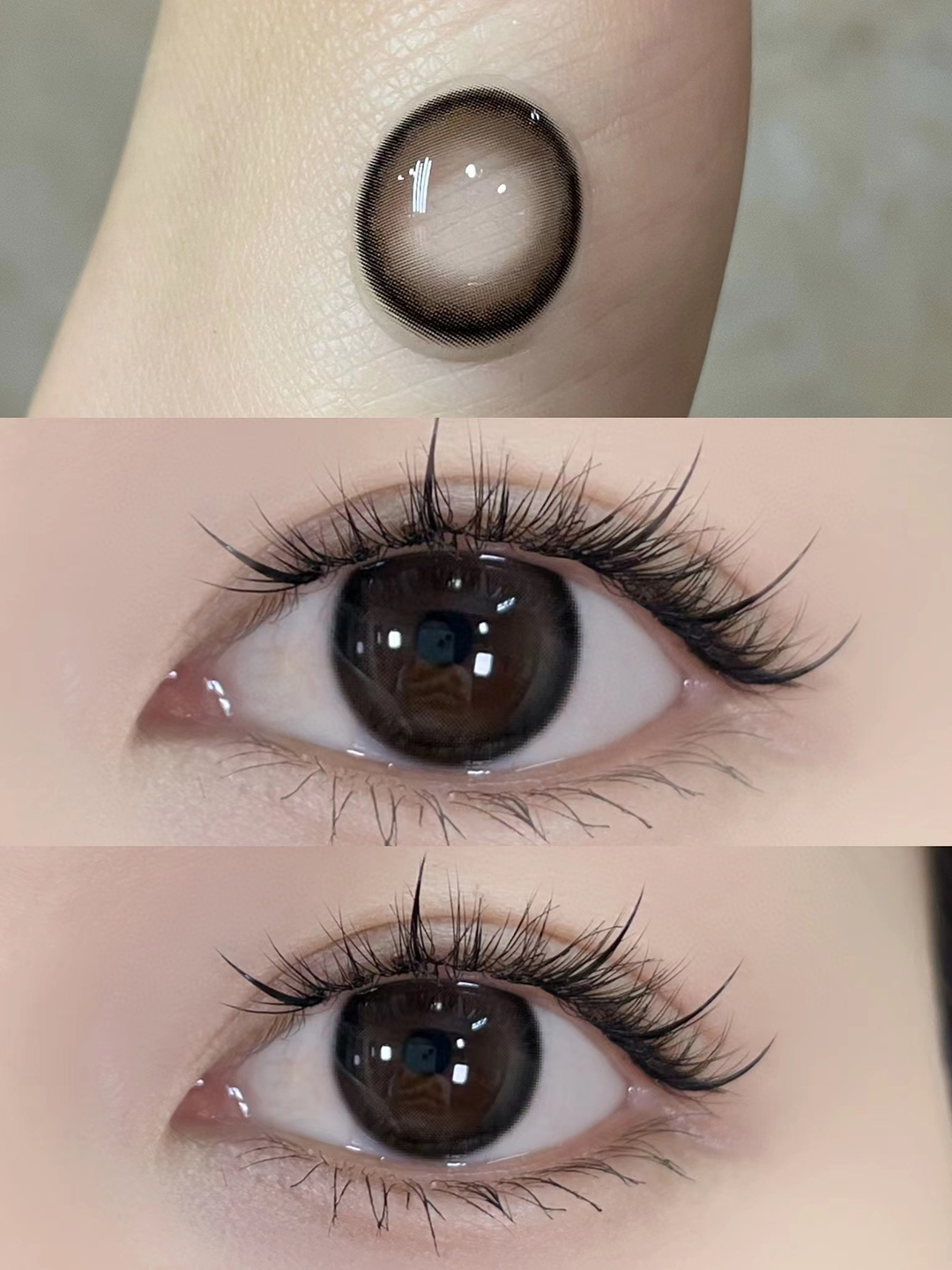 Kumicon 微光黑 月抛 直径14.2 着色13.4 含水42% 基弧8.6