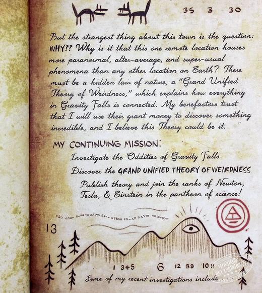 【中商原版】怪诞小镇 迪普日记 日志 英文原版 Gravity Falls Journal 3 Alex Hirsch 精装典藏版 迪士尼书籍 Disney book 商品图4