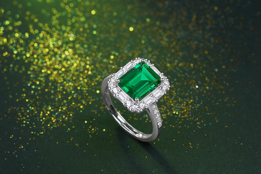 玖钻 培育宝石系列首饰戒指耳钉手链项链 商品图7