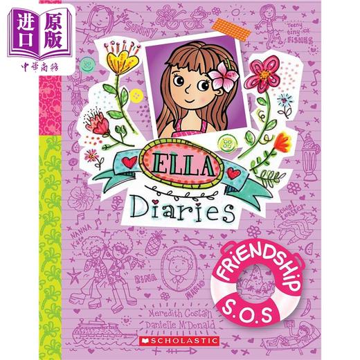 【中商原版】Ella Diaries Friendship S.O.S学乐艾拉日记 8 英文原版 进口图书 儿童章节书 故事图画书 商品图0