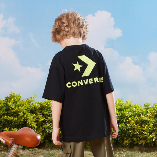 CONVERSE 夏 大童小童 短袖T恤 CNVB-TE-D944 商品图2