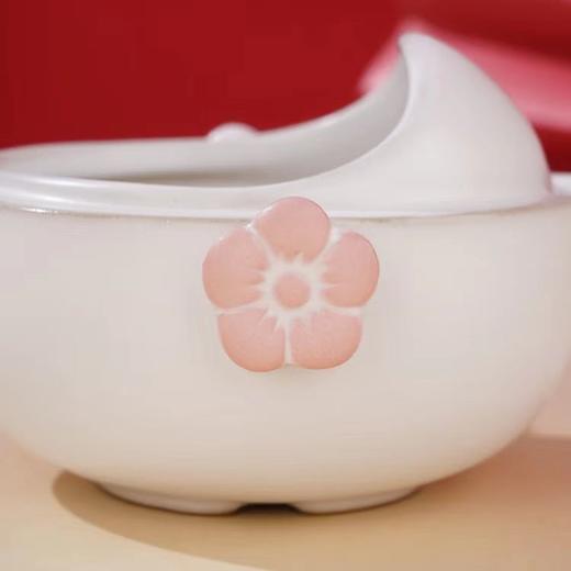 故宫 万仟堂 | 梅花客·唐韵 快客杯 白色绿色 茶具生日礼物 故宫官方旗舰店 商品图1