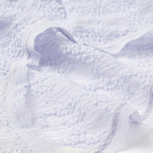 都市丽人时尚系列蕾丝三角裤女士内裤中腰三角裤LK32A6 商品图5