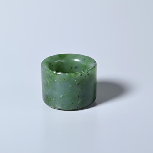 清代和田碧玉扳指儿 商品图2