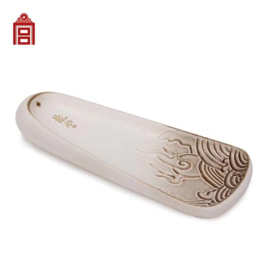 故宫 万仟堂 | 呈祥·香盘 古白釉 黄砂釉 生日礼物 故宫官方 生日礼物 商品图2