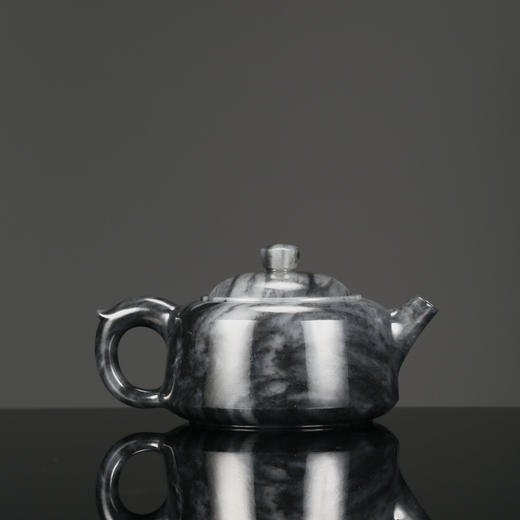 和田玉（青花）玉壶--圆棱壶（宋鸣放6611）188.315G 商品图6