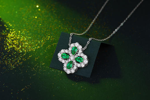 玖钻 培育宝石系列首饰戒指耳钉手链项链 商品图5