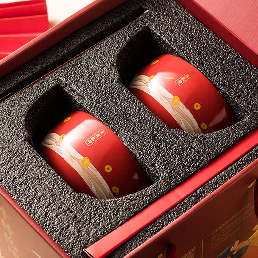 松发陶瓷牛转乾坤4头2人份碗2+合金筷2+利是封6 商品图4