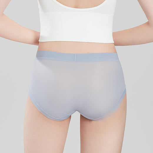 都市丽人基础系列锦泳平角裤女士内裤中腰平角裤LK35A2 商品图2