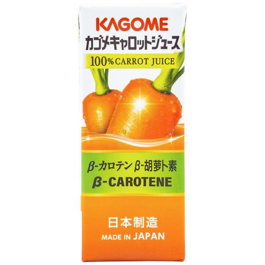 日本野菜生活复合果蔬汁胡萝卜汁200ml 商品图0