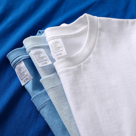 【纯棉超舒服❗️马卡蛇色系T恤】舒适透气，男女同款，遮肉显瘦，更百搭❗️❗️短袖圆领打底重磅纯色宽松潮流百搭父亲节礼物新年礼盒年货礼盒 商品图1