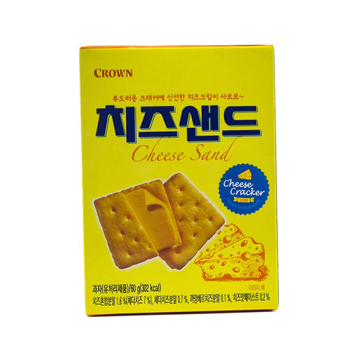 可拉奥小芝士夹心饼干60g 商品图0