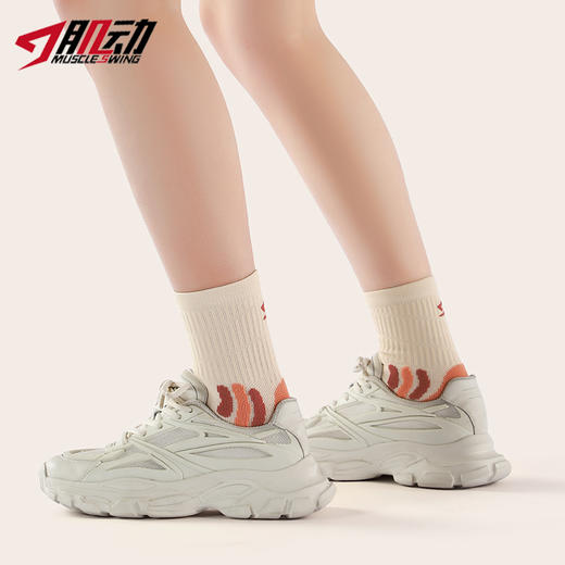 肌动602极触速干跑步袜男女中筒越野马拉松袜薄款运动袜子春夏压缩袜 商品图8