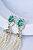 【风华绝代】祖母绿珍珠流苏耳坠    CB12212151 商品缩略图5