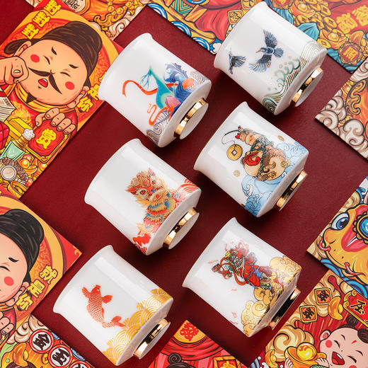 【采购专享】锦鲤附体 • 主人杯 单杯礼盒 商品图1