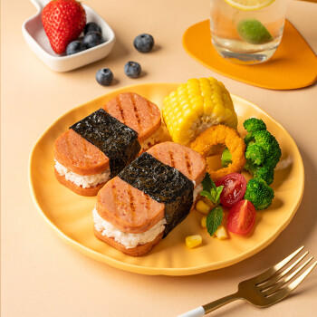 梅林 午餐肉罐头 早餐火锅必备 198g*2中粮出品（新老包装交替发货） 商品图0