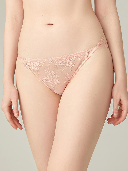 3条98元好奇蜜斯夏季薄款女士蕾丝内裤透气舒适亲肤纯棉抗菌裆低腰三角裤 麦伦内裤 商品图3