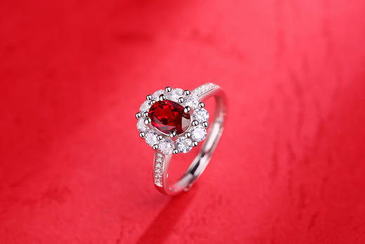 玖钻 培育宝石系列首饰戒指耳钉手链项链 商品图11