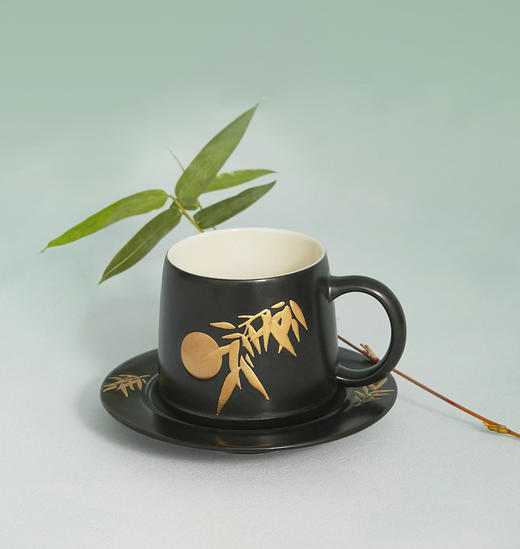 竹月雅韵咖啡杯420ml 商品图3