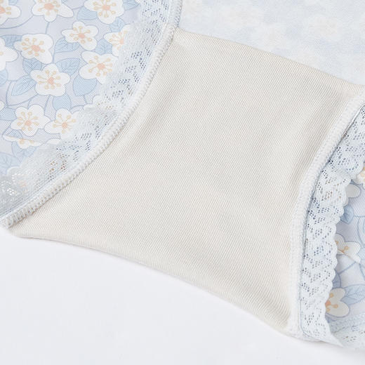 都市丽人基础系列RC棉三角裤女士内裤中腰三角裤LK32B2 商品图6