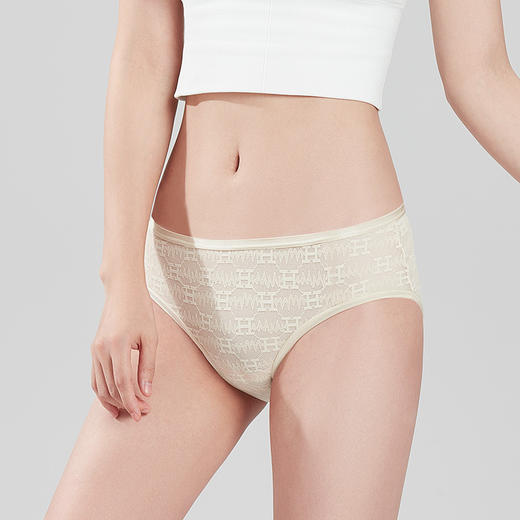 都市丽人时尚系列蕾丝三角裤女士内裤低腰三角裤LK33A6 商品图1