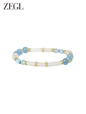 ZEGL设计师都市焕趣系列珍珠手链女轻奢小众精致2023年新款手饰品