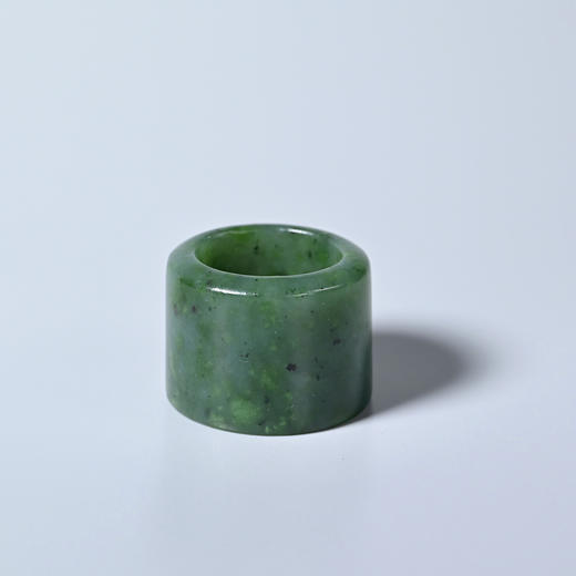 清代和田碧玉扳指儿 商品图0