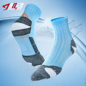 肌动725御能新品短筒薄款户外专业马拉松竞速压缩男跑步袜防滑耐磨女越野压缩袜