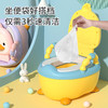 【卡通小黄鸭坐便器 呵护宝宝脊柱】儿童马桶坐便器男孩女宝宝小孩婴儿幼儿专用便盆尿盆尿桶家用大号 商品缩略图2