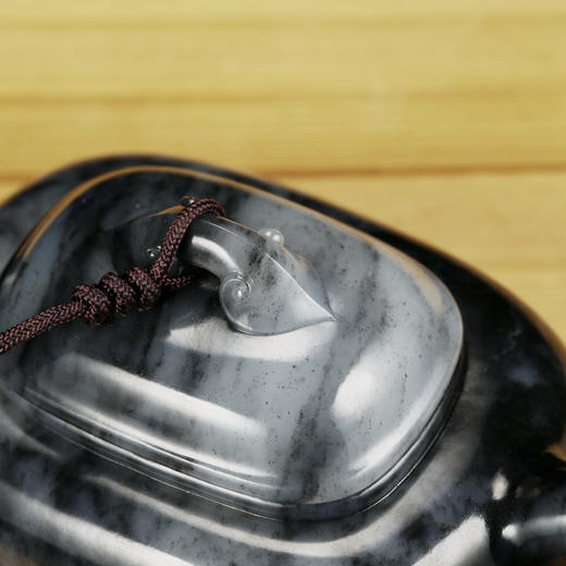 和田玉（青花）玉壶--如意方圆壶（宋鸣放6609）171.1G 商品图8