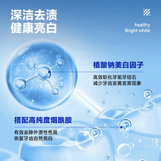 【清新净爽】冰感炫白牙膏*3 商品图4
