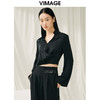 VIMAGE纬漫纪春季新款修身气质短款小上衣女V1913529 商品缩略图2